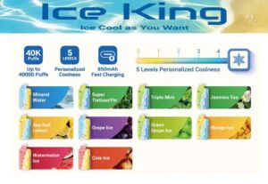 ❄️ Elfbar Ice King 40K Disposable – Summer Edition